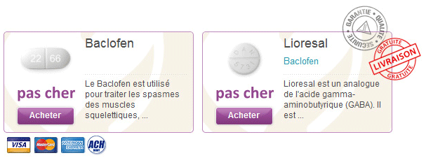 Acheter du baclofen générique
